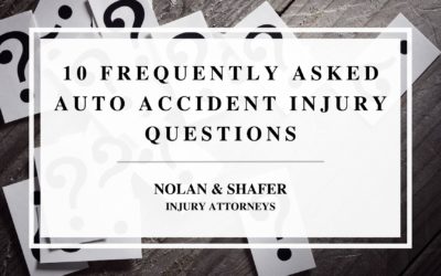 10 Frequently Asked Auto Accident Injury Questions