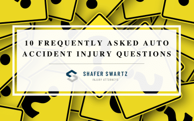 10 Frequently Asked Auto Accident Injury Questions