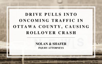 Driver Pulls Into Oncoming Traffic in Ottawa County, Causing Rollover Crash on Wednesday November 3rd, 2021