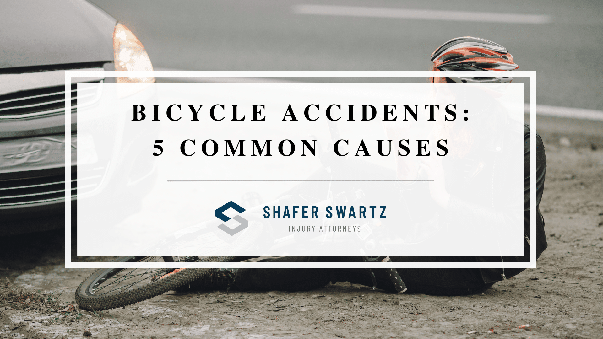 Featured image of five common causes of bicycle accidents