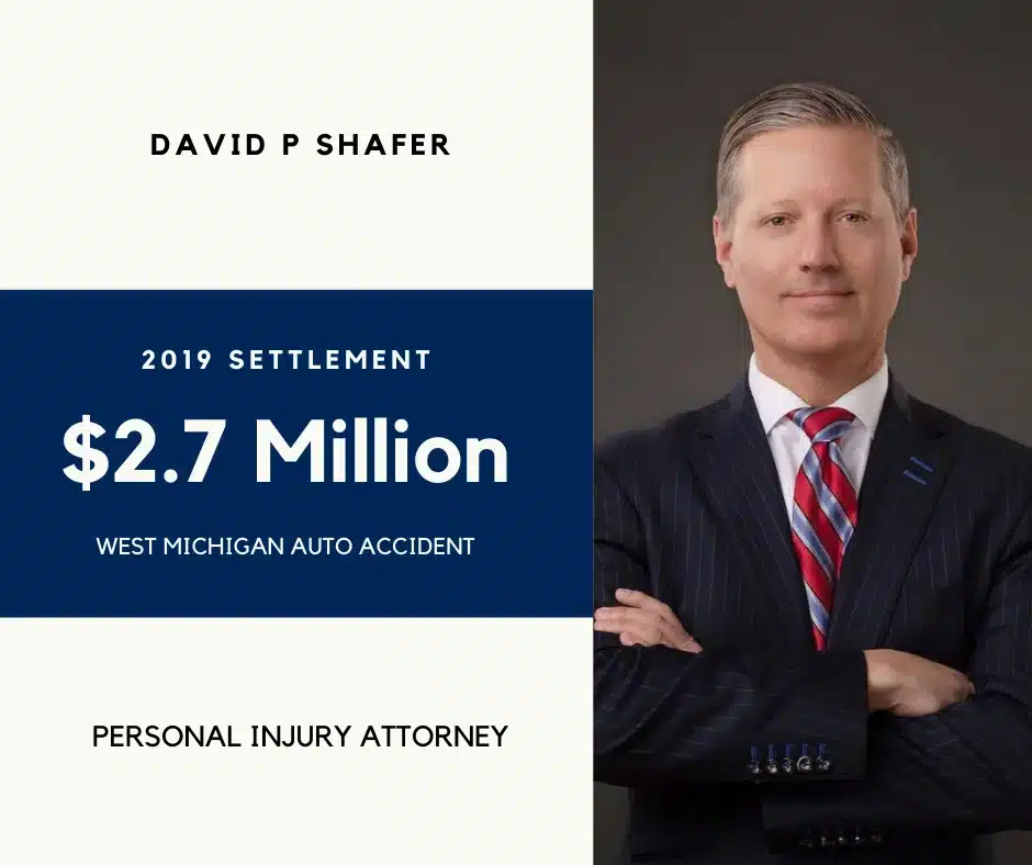 David Shafer 2.7 million dollar settlement