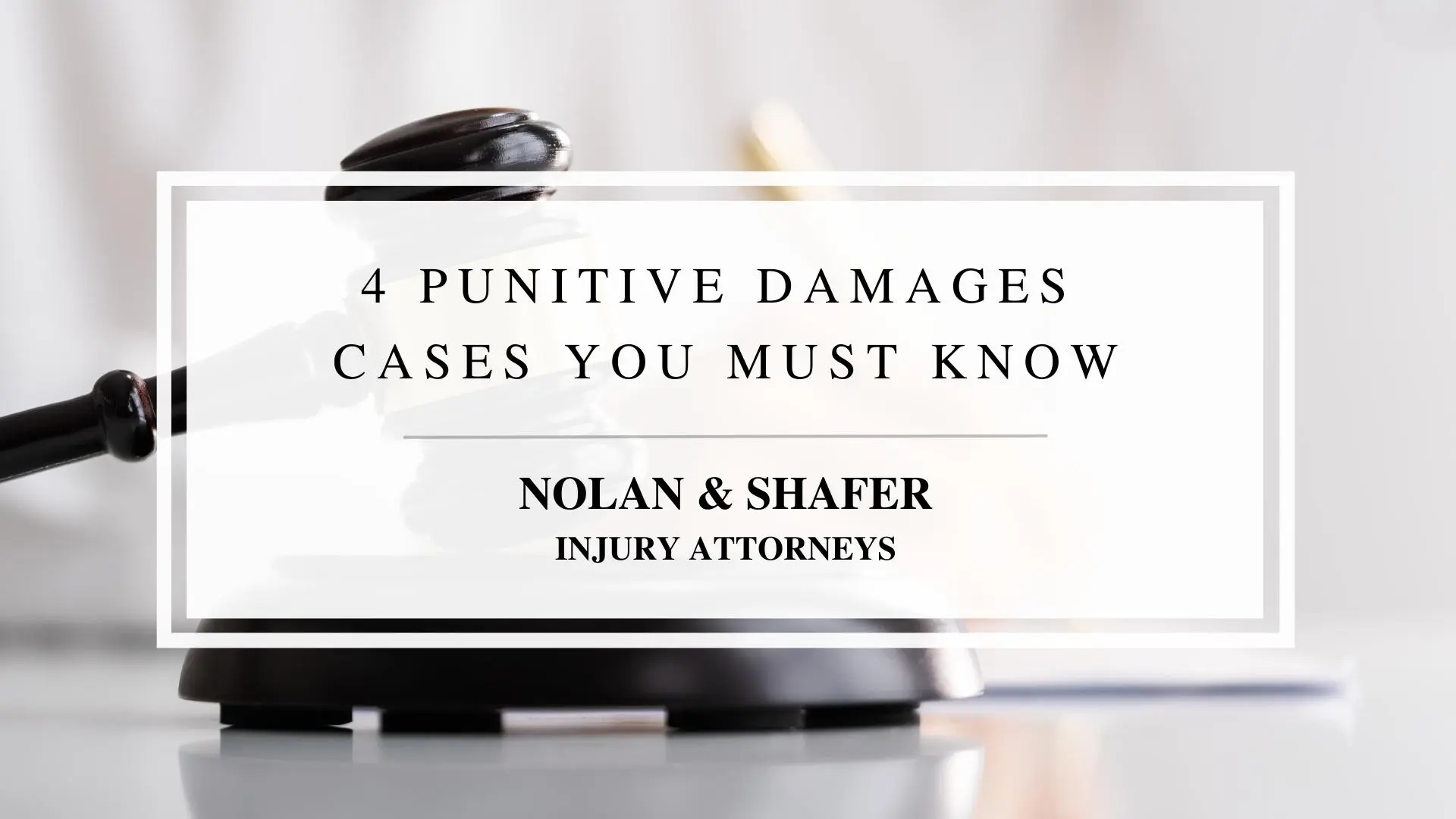 Featured image of 4 punitive damages cases you must know