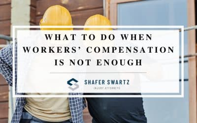 When Workers’ Compensation Isn’t Enough: Pursuing Additional Claims for Workplace Injuries