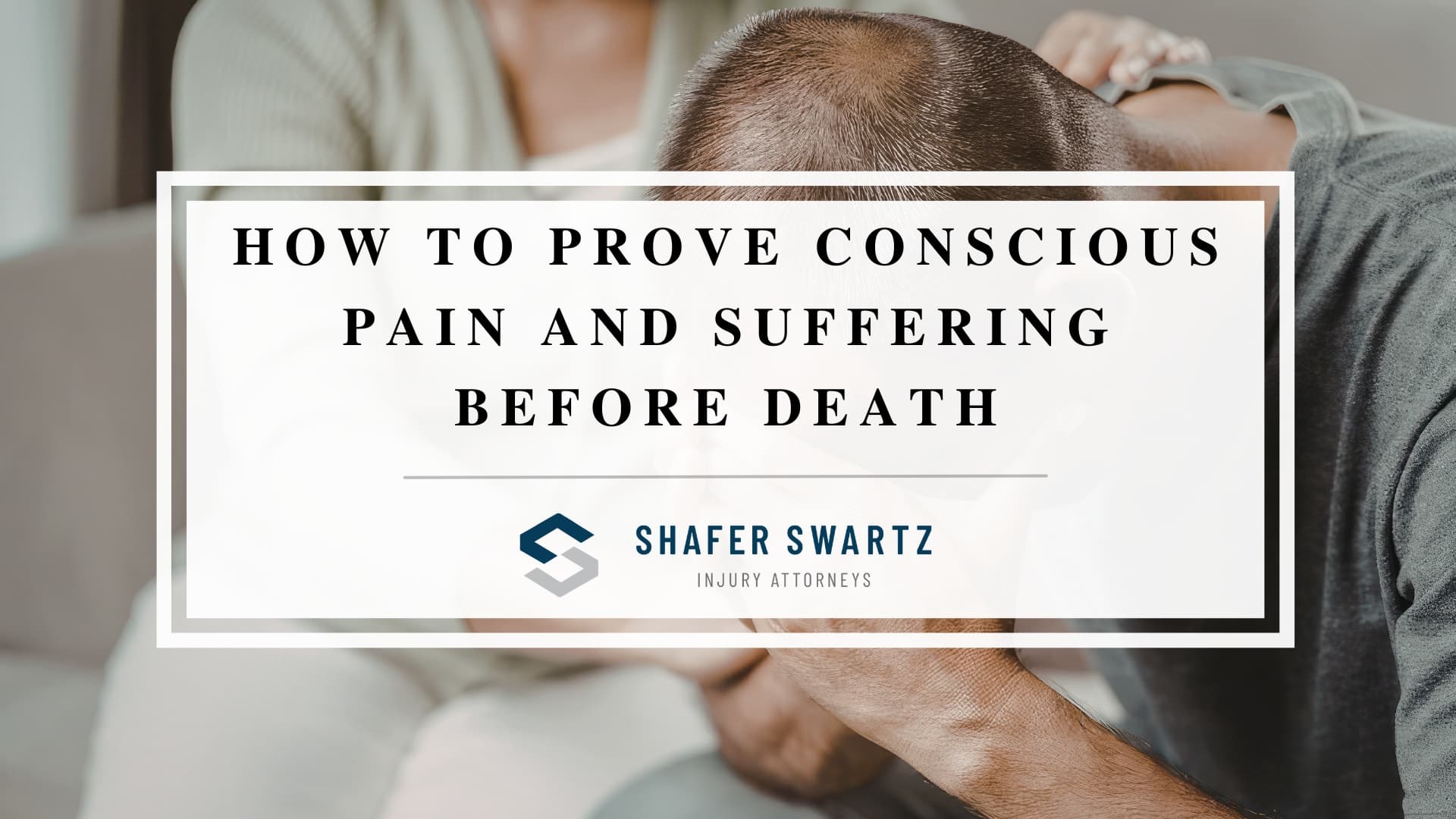 Featured image of how to prove conscious pain and suffering before death